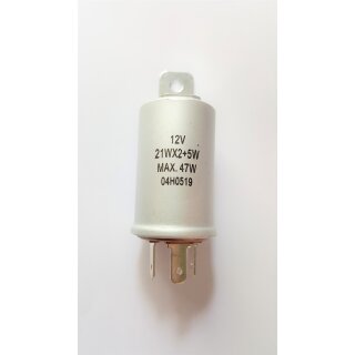 Blinkgeber Blinkerrelais Trabant Simson MZ ETZ TS150 TS250 12V 2x 21W +5W