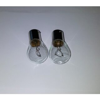 2 Stück Glühlampe Glühbirne Autolampe BA15s 6V 21W Blinklicht Bremslicht Trabant