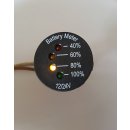 Voltmeter LED Batteriezustand  12 Volt/ 24V Wohnmobil Solar Batterieüberwachung