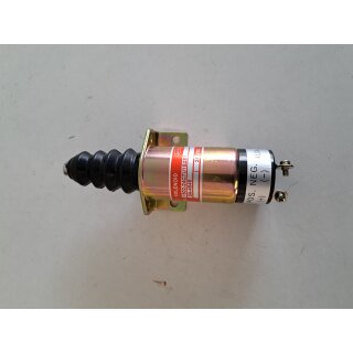 Stopschalter Stopmagnet  selbstabschaltende Haltewicklung SA-4849-24 für Cummins 6CT Motor Woodward 24V