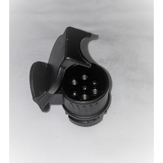 KFZ Kurz Mini Adapter von 13-polig (Fahrzeug) auf 7-polig (Anhänger) PKW