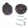 Profi Set 7-polig Steckdose Plastik mit Unterlage und Schrauben VGL.NR. 8JB001943-001