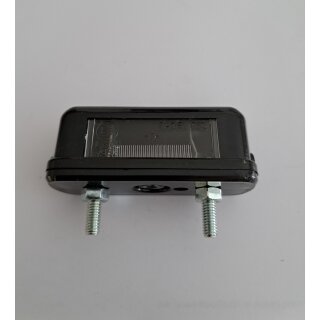 Kennzeichenleuchte Nummernschildleuchte klein 12/24V Anhänger Traktor Oldtimer