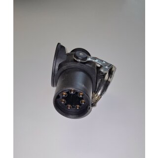 LKW EBS ABS Stecker 24 Volt 7 polig Schraubkontakte mit Zugentlastung