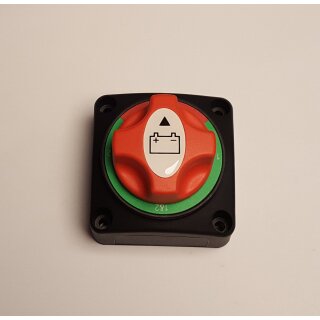 Batterieumschalter  Boot  Batt. 1 - Batt. 2 - Batt. 1+2 - OFF. 12/24 V 100A/300A