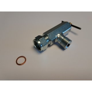 Kraftstoffrhahn für Deutz Traktor Serie 06 alte Ausführung M16 Vgl  