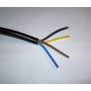 Kabel 4 x 1,5mm&sup2; polig Fahrzeugkabel Fahrzeugleitung Anh&auml;ngerkabel 1 Meter