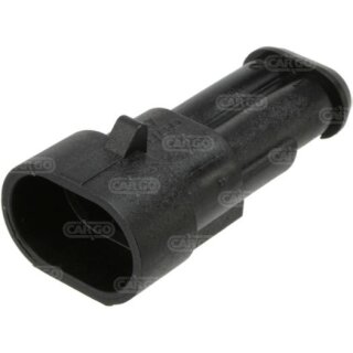 Mehrfachsteckverbinder Super Seal Stecker Polanzahl 2 Kabeldurchmesser1.5 mm² für Rückleuchte, Arbeitsscheinwerfer