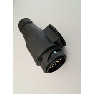 Profi Stecker 13 polig Spritzwassergeschützt für Trailer Anhänger