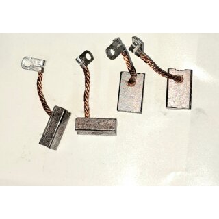 4 Anlasserkohlen Kohlebürsten für RS09, GT124, Multicar 3 Ps FER Anlasser 20 x 8 x 25mm