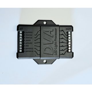 LED Control Box 12V Lastwiderstand 8-pol. für LED-Rückleuchten Anhänger