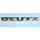 Deutz  Schriftzug  Schild Emblem für Deutz...