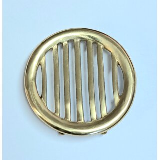 Lüftungsgitter Messing  Haubenrosette für Deutz D Serie D15 D25 D30 120mm