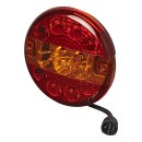Rückleuchte 3 Funktionen 140mm LED mit Bajonett...