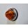 Seitenmakierungsleuchte Orange 70mm 12/24V mit Chromblende Anhänger Trailer Wohnwagen