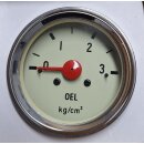 Öldruckmanometer 60mm bis 3 Bar für Hanomag...