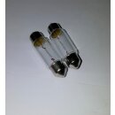 2 Stück Glühlampe 24 V  5 W 8,5x36mm Soffitte...