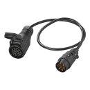 Adapterkabel 80cm von 7- auf 13-polig Anhänger PKW...