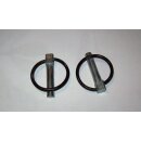 2x Klappsplinte Klappstecker 9 mm für Heckhydraulik...