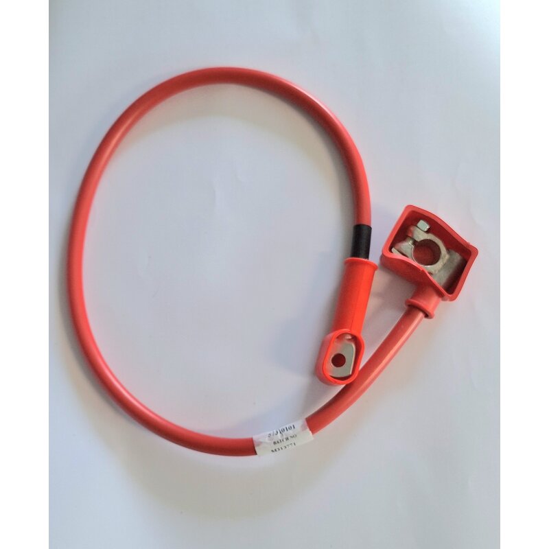 Batteriekabel 35 mm² Rot 0.5 Meter mit Schalter und M8‑Ende für Bat