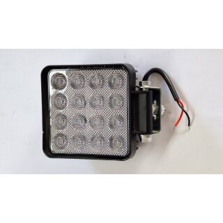 LED Arbeitsscheinwerfer 108 x108mm 12V-32V 48W 3400Lumen Traktor Schlepper Baumaschine