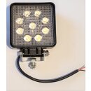 LED Arbeitsscheinwerfer 108 x108mm 12V-32V 27W 1430 Lumen...