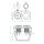 Aufbau Steckdose DIN + USB Doppelsteckdose Typ A 2x2100mA
