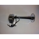 Einzelhupe 12 V 210 mm  hochglanzpoliertem Edelstahl Horn...
