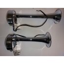 Doppelhupe 12 V 210 + 268 mm  hochglanzpoliertem...