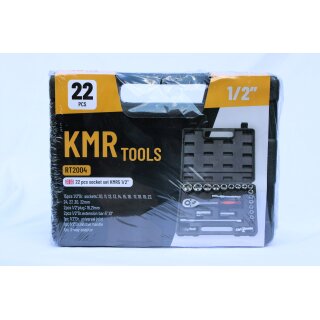 Nusskasten Werkzeugkasten 1/2 Zoll 22 Teilig 10-32mm Zündkerzennuss 16, 21mm