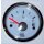Tankuhr Tankanzeige Füllstandsanzeige Weiss Chrom 12/24Volt 10-180 Ohm