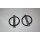 2x Klappsplinte Klappstecker 11 mm für Heckhydraulik Ackerschiene