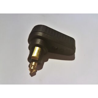 Stecker DIN 2 Polig gewinkelt f. Handlampe Scheibenwischer etc. Oldtimer Traktor