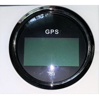 Weiß GPS Tachometer Tacho Geschwindigkeitsmesser Sumlog Digital Für Boot Auto 