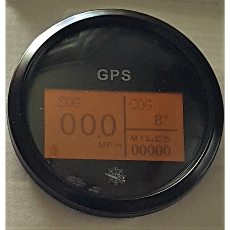 GPS Tachometer Tacho Geschwindigkeitsmesser Digital für Motorrad Boot Yacht DHL 
