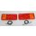 2 x Lichtscheibe DDR Rückleuchte Rücklicht W50 S4000  Anhänger HP HW60 80 THK5